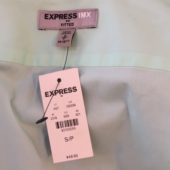 NWT   Express Men’s. 1MX button down shirt - Picture 4 of 4